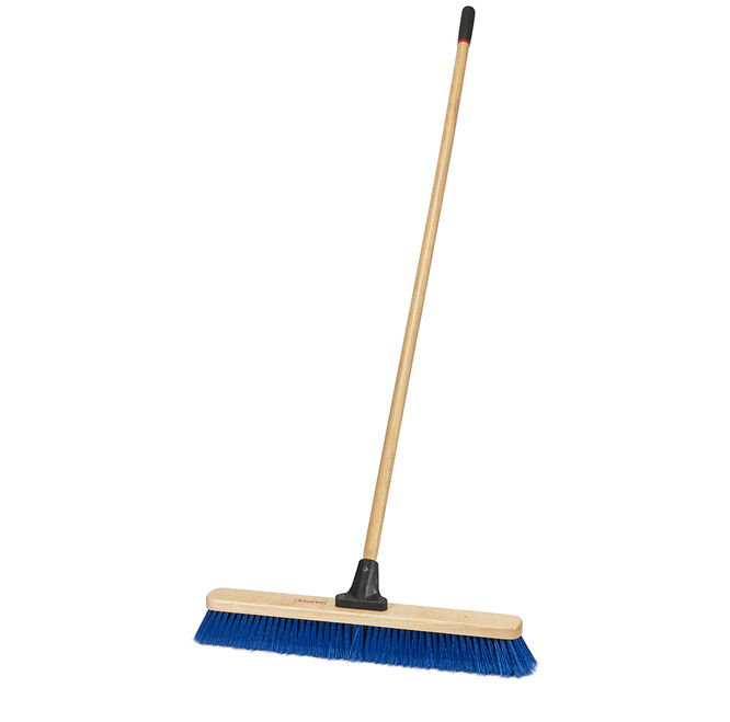24 IN All-Purpose Push Broom With Unbreakable Connector