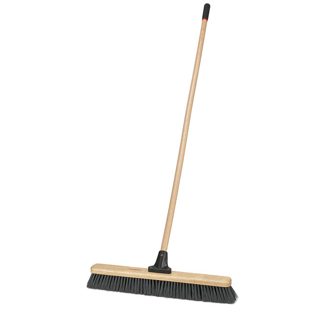 24 IN Wet and Dry Clean-Up Push Broom With Unbreakable Connector