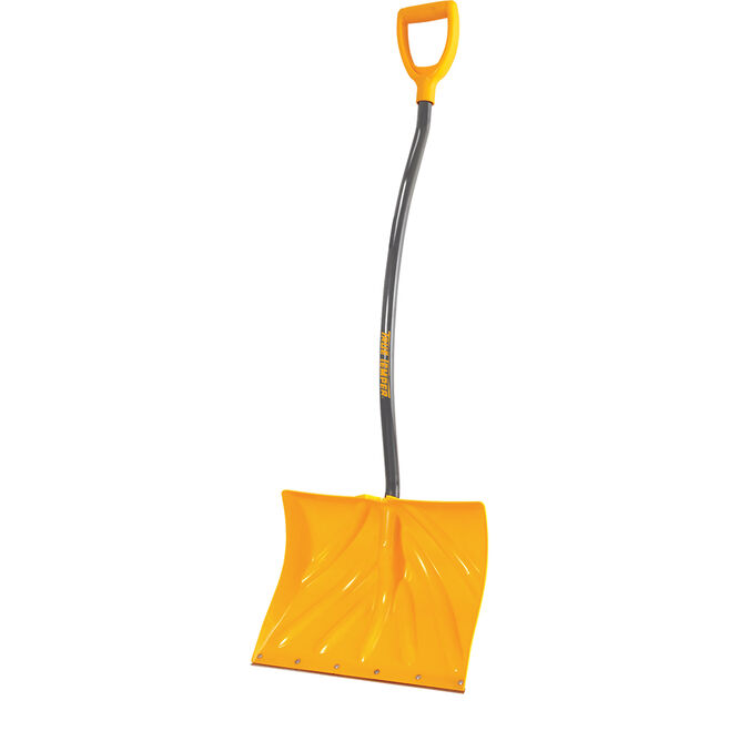 18 Inch Poly Combo Snow Shovel with D-Grip on Ergonomic Handle