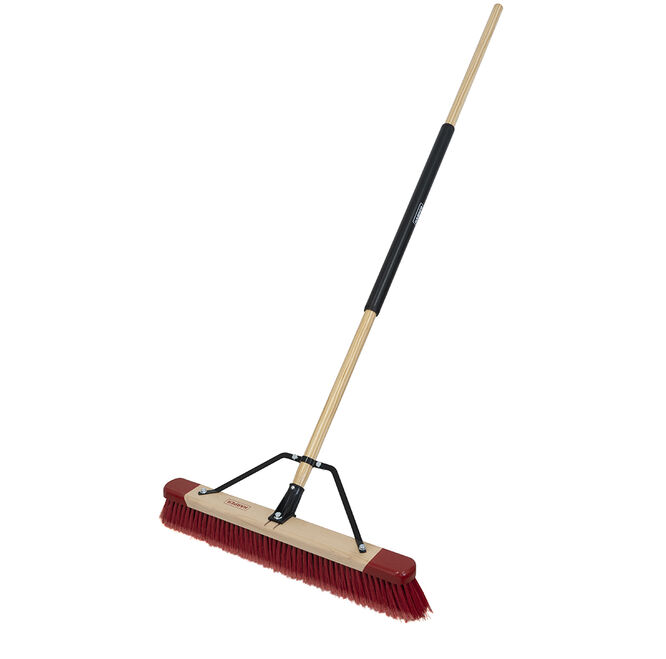 24 IN Premium Red-End All-Purpose Push Broom