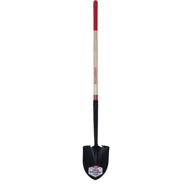 PowerEdge Digging Shovel with Wood Handle