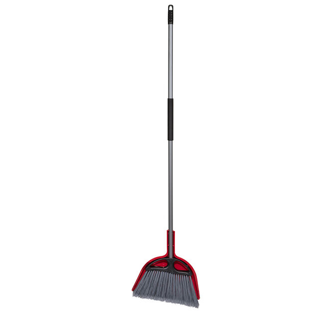 Large Angle Broom and Dustpan