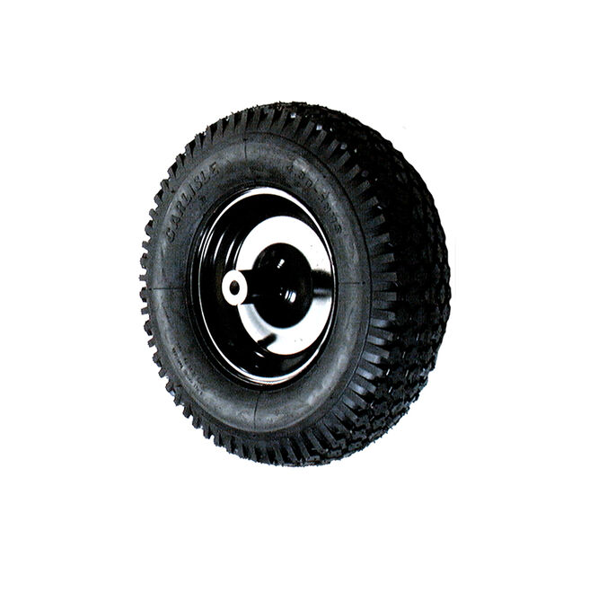 8 inch tubed knobby wheel assembly